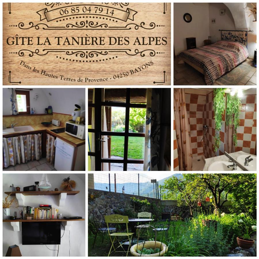 Gîte La Tanière Des Alpes Bayons Esterno foto